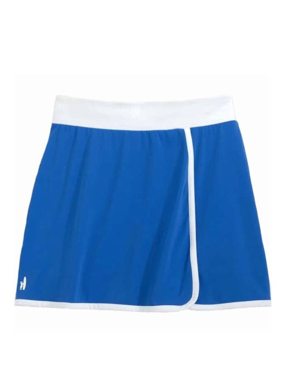 NWT Johnnie O Women's Gabby Golf & Tennis Interlock Faux Wrap Skort Large L